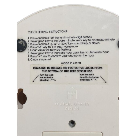 Michael Graves Design Digital Kitchen Scale With Removable Bowl - Picture 9 of 9